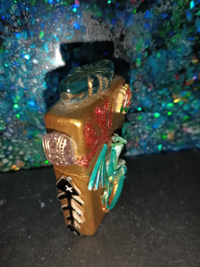 Mechero tipo Zippo Jecko y Dragón