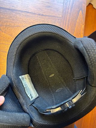 Casco de esquí Uvex negro talla M (56-58)