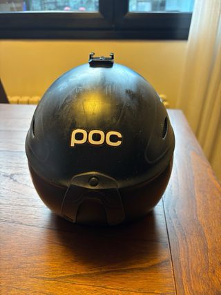 Casco de esquí Uvex negro talla M (56-58)