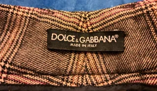 Pantaloni Dolce & Gabbana a quadri