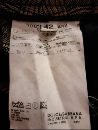 Pantaloni Dolce & Gabbana a quadri