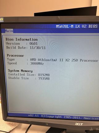 PC Sobremesa Acer Aspire M-1100