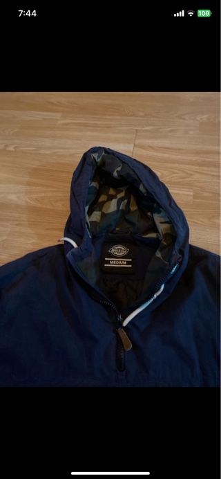 Abrigo Dickies azul mujer