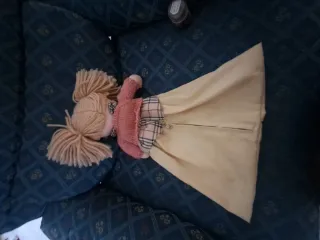 Bambola bimba fatta a mano