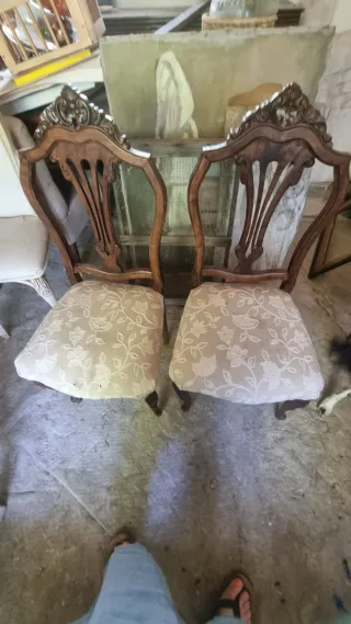 Sillas antiguas para tapizar y arreglar