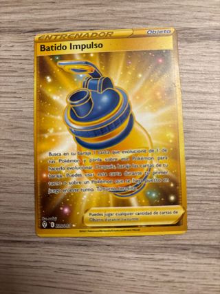 Carta Pokémon Batido Impulso Objeto