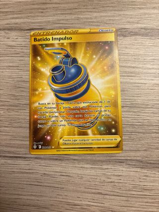 Carta Pokémon Batido Impulso Objeto