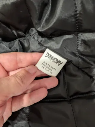 Bomber Doomsday Society Nera e Rossa