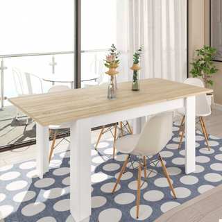 Mesa Comedor Kendra Extensible. Roble Canadian y