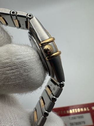 Omega Constellation in acciaio e oro con diamanti