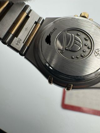 Omega Constellation in acciaio e oro con diamanti