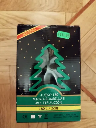Luces de Navidad Juego 180 Micro-bombillas