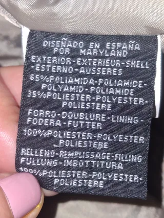 Chaquetón Mujer. VER medidas en descripción