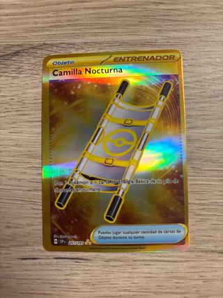 Carta Pokémon Entrenador Camilla Nocturna