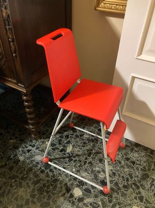 Silla Alta IKEA Roja