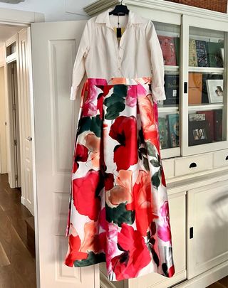 Vestido fiesta El Corte Inglés corte princesa