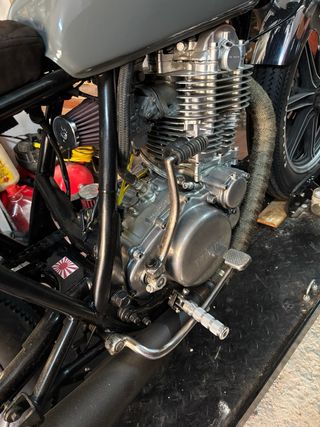 Yamaha SR 500 Brat Style caferacer