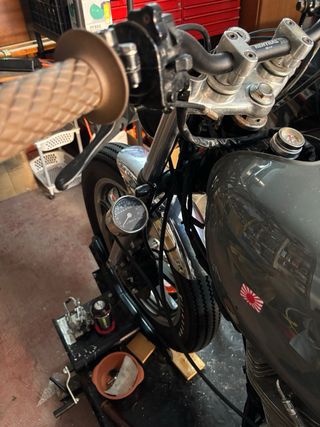 Yamaha SR 500 Brat Style caferacer