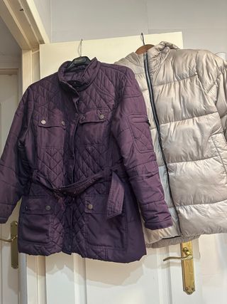 Lote 2 Abrigos Mujer Talla XL