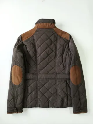 Chaqueta acolchada Zara marrón