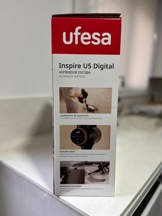 Aspirador Escoba Ufesa Inspire U5 Digital.