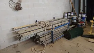 Encofrado metálico para construcción