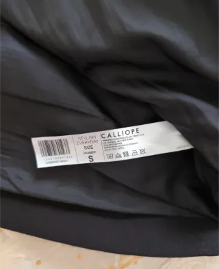 Minigonna nera Calliope taglia S
