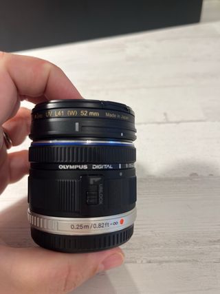 Objetivo Olympus 9-18mm