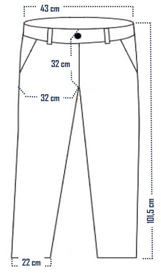 Pantalón chino Emidio Tucci Talla 44 (1 pinza)