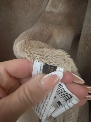 plumas Adolfo Dominguez Beige Talla M