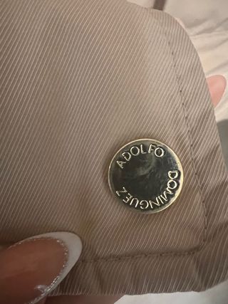 plumas Adolfo Dominguez Beige Talla M