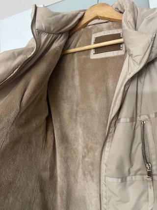 plumas Adolfo Dominguez Beige Talla M