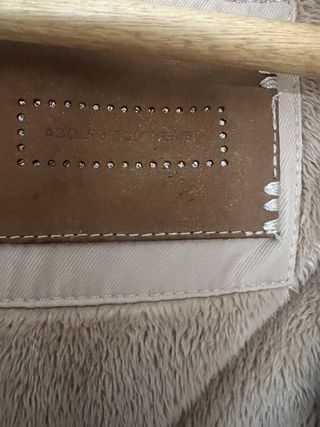 plumas Adolfo Dominguez Beige Talla M