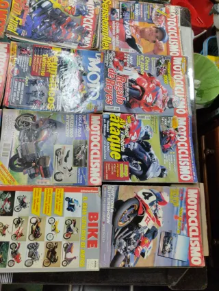 REVISTAS DE MOTOS ANTIGUAS SOLO MOTO ETC.
