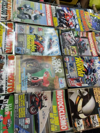 REVISTAS DE MOTOS ANTIGUAS SOLO MOTO ETC.