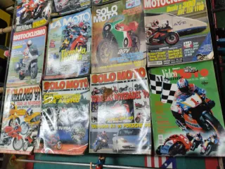 REVISTAS DE MOTOS ANTIGUAS SOLO MOTO ETC.