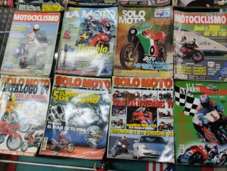 REVISTAS DE MOTOS ANTIGUAS SOLO MOTO ETC.