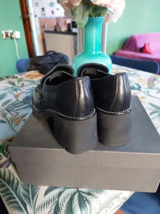 Scarpe NeroGiardini 39 pelle nera cristalli