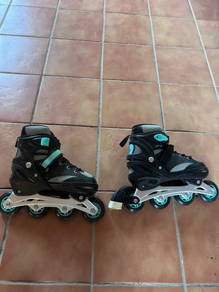 Patines en línea talla 39-42 (1 uso)
