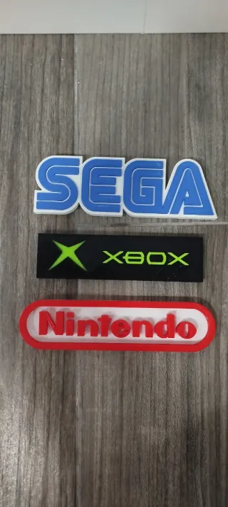 Logos Nintendo, Sega, Xbox