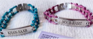 Pulseras estilo cadena  motor Biker