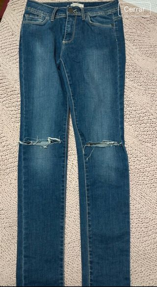 Vaqueros pitillo Brownie