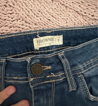 Vaqueros pitillo Brownie