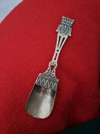 Cucchiaino argento design vintage anni '60