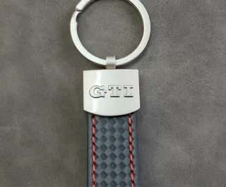 Llavero GTI Color Carbón Regalo Vw Golf Polo