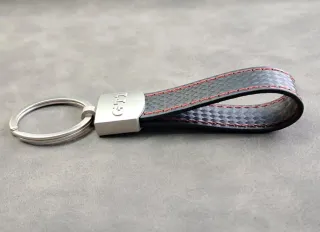 Llavero GTI Color Carbón Regalo Vw Golf Polo