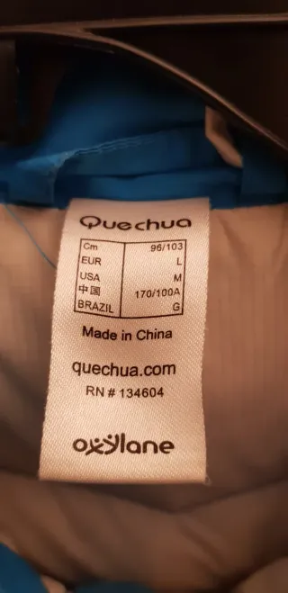 Plumas Quechua Talla L