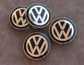 60mm Tapabujes Vw Centro Llantas Ruedas