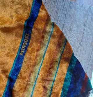 Sciarpa Missoni oro multicolore
