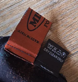 Sciarpa Missoni oro multicolore